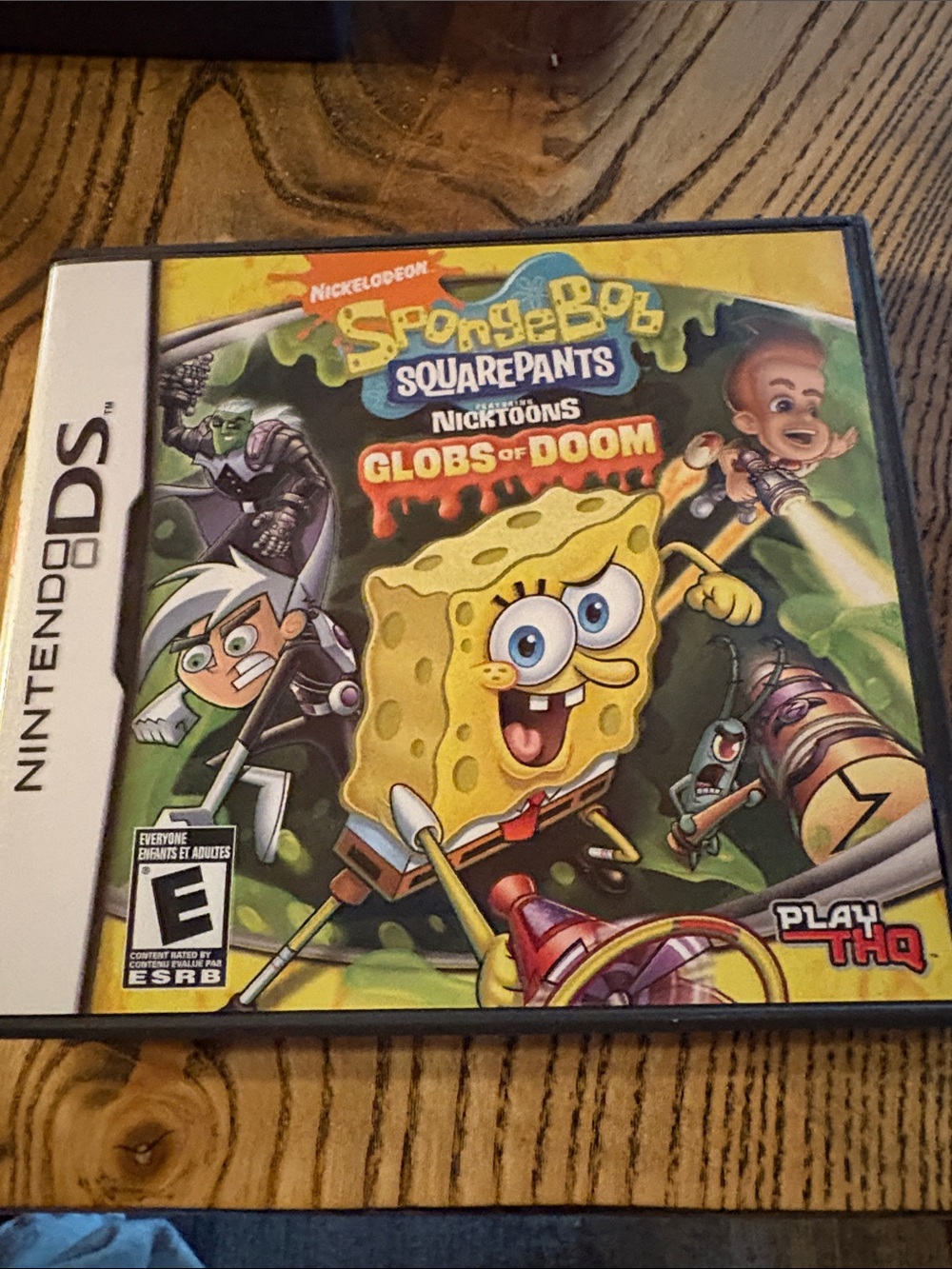 SpongeBob SquarePants Globs of Doom featuring Nicktoons. Nintendo DS